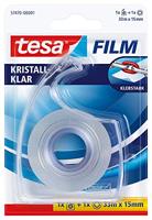 tesa 57470-00001-02 tesafilm Kristalhelder Transparant (l x b) 33 m x 15 mm 1 stuk(s) - thumbnail
