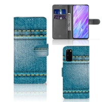 Samsung Galaxy S20 | Wallet Case | met Pasjes | Jeans - thumbnail
