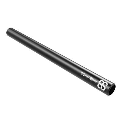 8Sinn 20cm 15mm Zwarte stangen 2 stuks