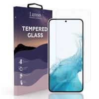 Lunso - Gehard Beschermglas - Full Cover Tempered Glass - Samsung Galaxy S22 Plus - thumbnail