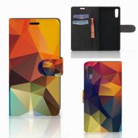 Sony Xperia XZ | Sony Xperia XZs | Book Case | Polygon Color - thumbnail