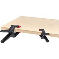 TOOLCRAFT 1611470 4 stuks veerklemmen 40 mm 5 kg Spanbreedte (max.):40 mm Afmeting, lengte: 115 mm Afm. werkbereik:50 mm - thumbnail