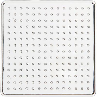 Creativ Company Strijkkralenbordje helder 7x7cm, 1st.