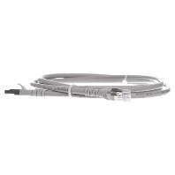 Metz Connect 1308452033-E RJ45 Netwerkkabel, patchkabel CAT 6A S/FTP 2.00 m Grijs Snagless 1 stuk(s)