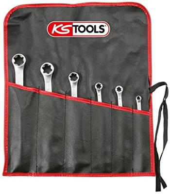 KS Tools 9110370 911.0370 Dubbele ringsleutelset Sleutelbreedte (metrisch) 6 - 24 mm