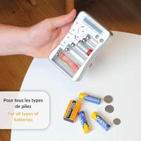 Universele accutester met digitaal display - thumbnail