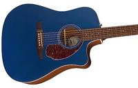 Fender Redondo Player Lake Placid Blue WN Tortoiseshell Pickguard elektrisch-akoestische westerngitaar - thumbnail