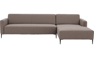 Goossens Bank Key West grijs, stof, 3-zits, modern design