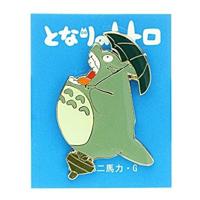 My Neighbor Totoro Pin Badge Big Totoro Roar - thumbnail