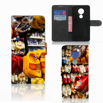 Motorola Moto G7 Power | Flip Cover | Klompen | Portemonnee hoesje