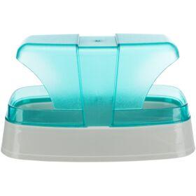TRIXIE ZANDBAD MUIZEN / HAMSTERS KUNSTSTOF DONKERBLAUW / TURQUOISE 17X10X10 CM 3 ST