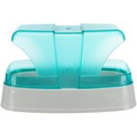 TRIXIE ZANDBAD MUIZEN / HAMSTERS KUNSTSTOF DONKERBLAUW / TURQUOISE 17X10X10 CM 3 ST - thumbnail