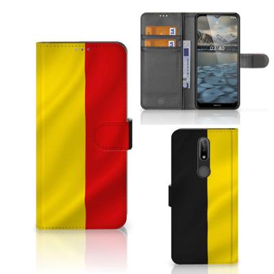Nokia 2.4 | Bookstyle Case | Belgische Vlag