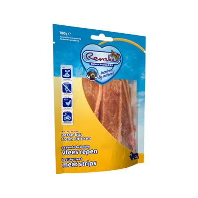 RENSKE GEZONDE BELONING VLEES STRIP KIP 100 GR