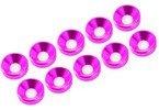 Sluitring M4 "Paars" voor verzonken schroeven, Aluminium (10st)
