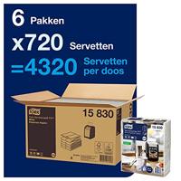 TORK Xpressnap Fit® Papieren servet 15830 1 set(s) - thumbnail