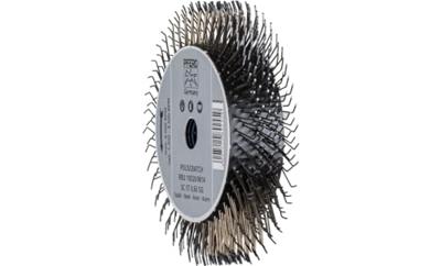 PFERD TOOLS 43502102 Poliscratch ronde borstel ongetordeerd RBU Ø 100 x 20 mm M14 staaldraad-Ø 0,60 voor haakse slijpers 5 stuk(s) PFERD TOOLS 43502102 Poliscratch ronde borstel ongetordeerd RBU Ø 100 x 20 mm M14 staaldraad-Ø 0,60 voor haakse slijpers 5 stuk(s)