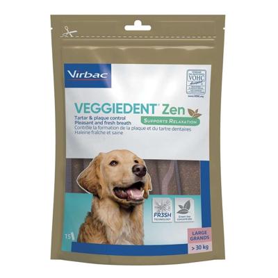 Virbac VEGGIDENT Fresh L Tandverzorgingssnack voor honden, medium, 490 gram