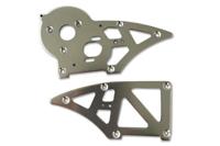 Aluminium Chassis Side Plates B (YEL12211) - thumbnail