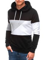 Herenhoodie B1445 - zwart, maat S - thumbnail