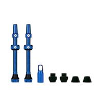 Muc-Off Muc off tubeless valve v2 sv (44mm) colour: blue aluminium - thumbnail