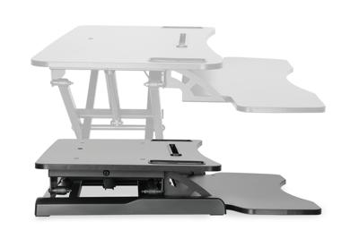 Digitus DA-90380-1 Zit-sta-verhoger Hoogte: 100 tot 500 mm Zwart