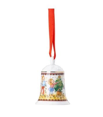 Hutschenreuther Kerstlicht 2024 Kerstklokje Hutschenreuther Kerstlicht 2024 Kerstklokje