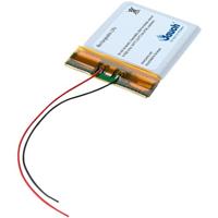 Jauch Quartz LP503040JH speciale batterij prismatische kabel LiPo 3.7V 600 mAh - thumbnail