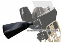 DS Covers Stuurmof ds straight recht stuur zw paar - thumbnail