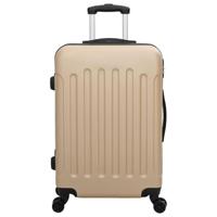 VidaXL Koffer met slot 3 pcs champagne 50 x 31 x 78 cm abs kunststof - thumbnail