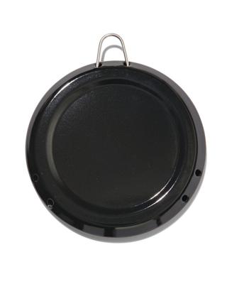 HEMA Sudderplaatje Ø16cm metaal (zwart)