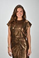 IRO top Tarra WM16TARRA military khaki/bronze - thumbnail