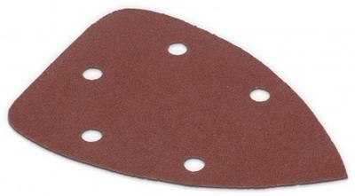 Schuurpapier voor schuurmachine Topcraft TMS-220 / XYZ147 140x140x80mm | K80 | 5 stuks