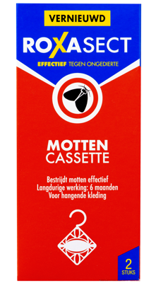 Roxasect Mottencassette 2 Stuks