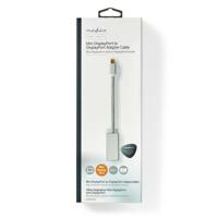 Nedis CCTB37450AL02 Mini Displayport-kabel Displayport 1.2 Mini-displayport Male Displayport Female 21.6 Gbps Verguld 0.20 M Rond Gebreid Zilver Cover Window Box - thumbnail
