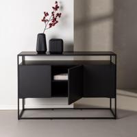 Nohr Dressoir 'Revecca' 120cm, kleur Zwart - thumbnail