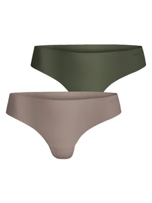 2-pack dames strings - Performance - Spring - Naadloze dames strings - Schijnt niet door - Microfiber