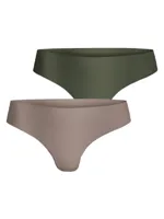 2-pack dames strings - Performance - Spring - Naadloze dames strings - Schijnt niet door - Microfiber - thumbnail