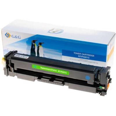 G&G Toner vervangt HP 201A, CF401A Compatibel Cyaan 1400 bladzijden NT-PH201C 14368 G&G Toner vervangt HP 201A, CF401A Compatibel Cyaan 1400 bladzijden NT-PH201C 14368