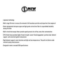 MIW oliefilter oil filter a11001 - thumbnail
