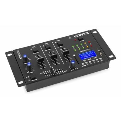 Vonyx STM3030 4-kanaals mixer met USB-speler Vonyx STM3030 4-kanaals mixer met USB-speler