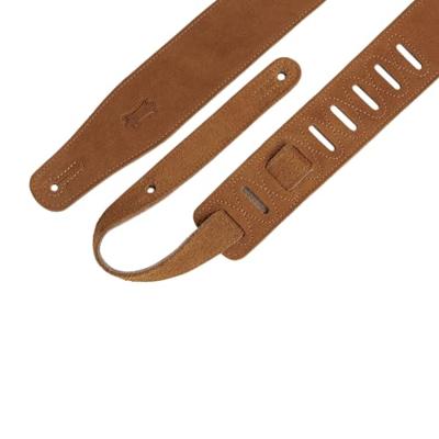 Levys Leathers MS26-HNY suède gitaarband, honing