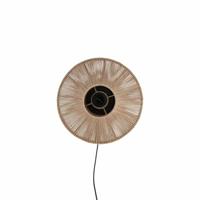 Light & Living Rotan wandlampLyra Ø 31cm - 3126184 - thumbnail