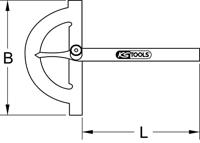 KS Tools 300.0644 3000644 Hoekmeter - thumbnail