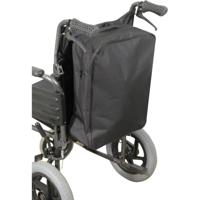 Scootmobieltas | Afmetingen 44 x 36 x 15 cm | Groot opbergvak met rits | Zwart | Polyester | VA134ST - thumbnail