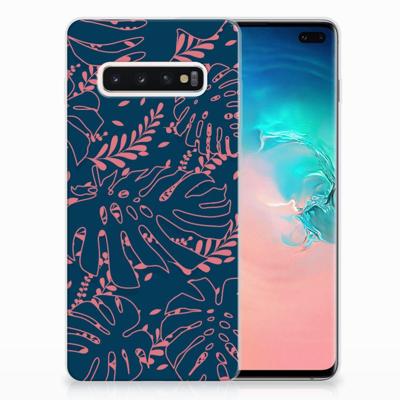 Samsung Galaxy S10 Plus | TPU Case | Palm Leaves