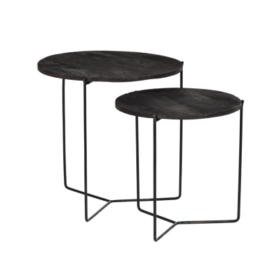 Mason Black/Black Set of 2-13309