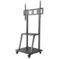 Manhattan Zubehör TFT/LCD-TV TV-wagen In hoogte verstelbaar, Met toetsenbordlade, Verstelbare ondersteun 94,0 cm (37) - 254,0 cm (100) Vloerstandaard, In - thumbnail