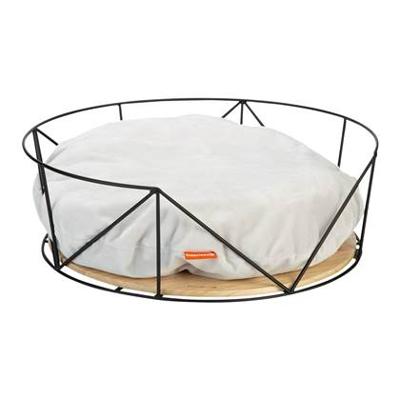 Beeztees Kipu - Kattenmand - Metaal - Zwart - M - 50x50x17,5 cm