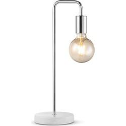 Light depot - tafellamp Noble Marble - marmer/mat satin - Outlet Light depot - tafellamp Noble Marble - marmer/mat satin - Outlet